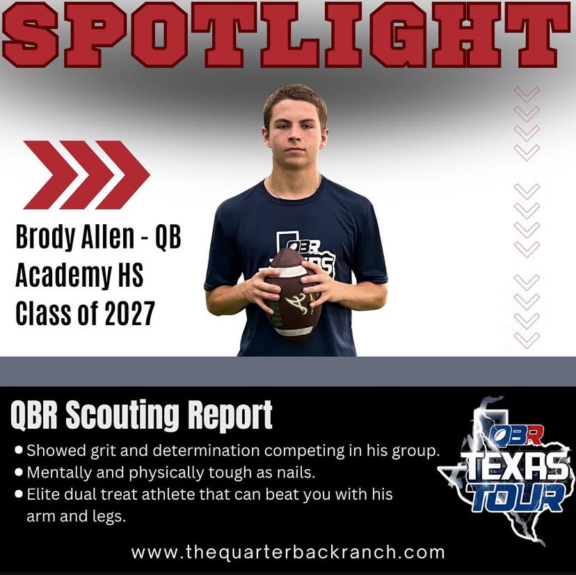 Brody Allen (@qb1brody2) on Twitter photo Thank you <a href="/QB_Ranch/">QBR</a> for the write up🙌🏽
<a href="/tkuhn1919/">🏴☠️Coach Kuhn 🏴☠️</a> <a href="/chase_gommert/">Chase Gommert</a> <a href="/Coach_Mann_/">Chuck Mann</a> <a href="/MaxwellHouse00/">COACH MAXWELL</a> Thank you <a href="/QB_Ranch/">QBR</a> for the write up🙌🏽
<a href="/tkuhn1919/">🏴☠️Coach Kuhn 🏴☠️</a> <a href="/chase_gommert/">Chase Gommert</a> <a href="/Coach_Mann_/">Chuck Mann</a> <a href="/MaxwellHouse00/">COACH MAXWELL</a>