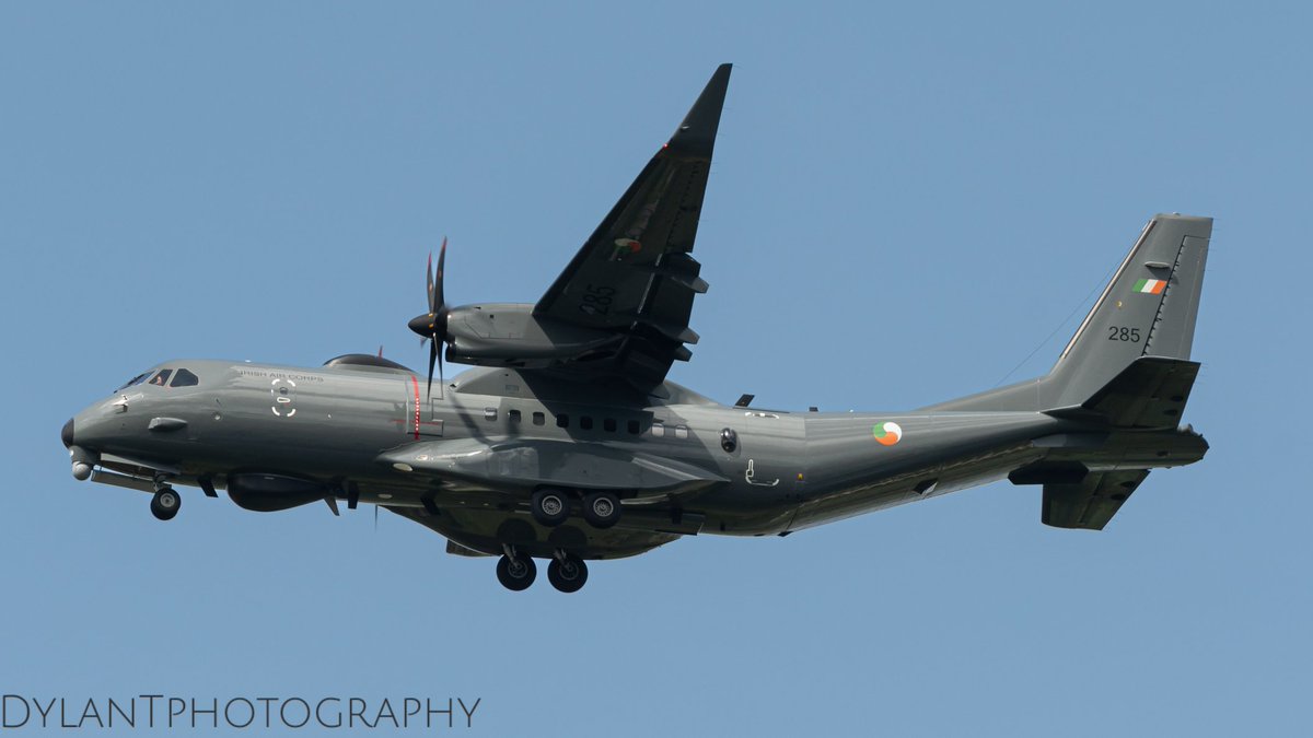 dylanA350's tweet image. C285 arriving back this evening from a patrol out to the southwest.