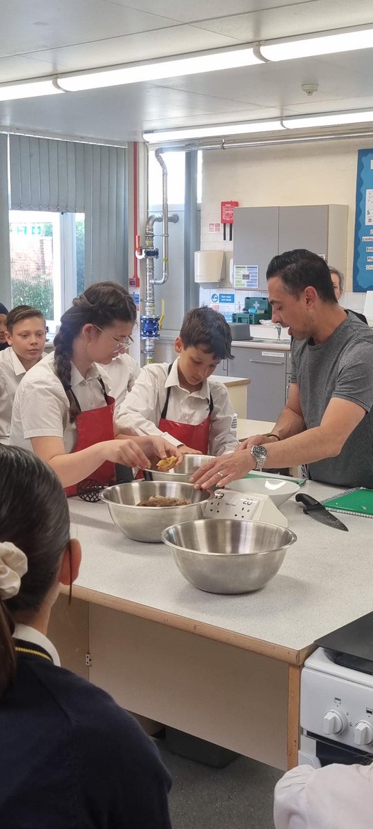 Robert Barclay Academy (RBA) (@rbacad) on Twitter photo Our young chefs got a real treat today! Ex-MasterChef semi-finalist+ex student Theo delivered an inspiring masterclass to prep them for the RBA MasterChef comp! Big thanks to <a href="/TheoCooks/">Theo Michaels</a> for the expert tips & fun! #RBAMasterChef #FutureFoodStars #CookingWithTheo Our young chefs got a real treat today! Ex-MasterChef semi-finalist+ex student Theo delivered an inspiring masterclass to prep them for the RBA MasterChef comp! Big thanks to <a href="/TheoCooks/">Theo Michaels</a> for the expert tips & fun! #RBAMasterChef #FutureFoodStars #CookingWithTheo