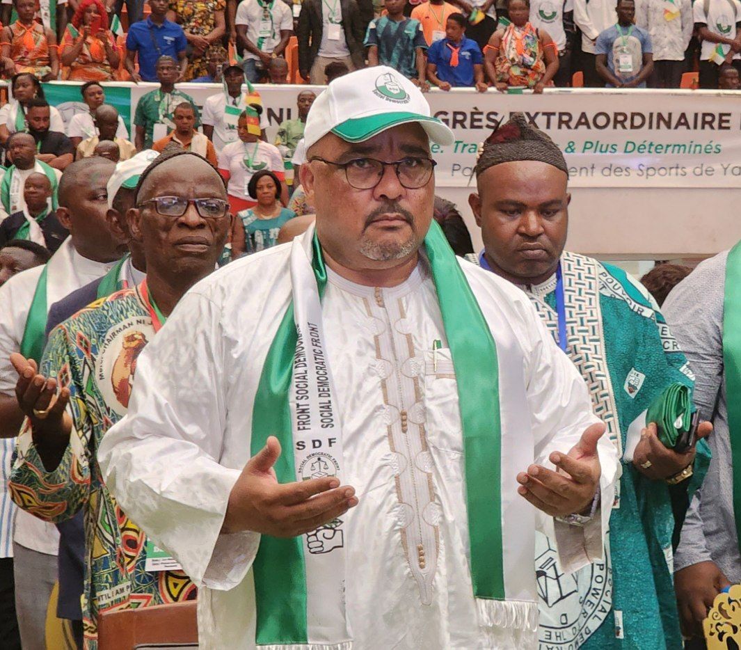 Mimi Mefo Info (@mimimefoinfo) on Twitter photo Hon. Joshua Osih, the presidential candidate of the SDF, has pledged to recognise the State of Palestine if elected in October 2025. He criticised Cameroon’s current foreign policy as overly aligned with Western powers and vowed to steer the country toward greater sovereignty, Hon. Joshua Osih, the presidential candidate of the SDF, has pledged to recognise the State of Palestine if elected in October 2025. He criticised Cameroon’s current foreign policy as overly aligned with Western powers and vowed to steer the country toward greater sovereignty,