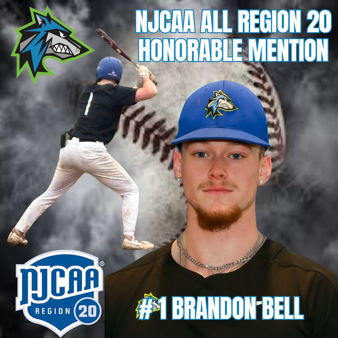 Congratulations to Sophomore Brandon Bell <a href="/br/">Brenda L Romero</a>.bell25 on earning 2025 NJCAA All Region 20 Honorable Mention honors! <a href="/StudentLifeWCCC/">Student Life at Westmoreland</a> <a href="/ConnectWCCC/">Westmoreland County Community College</a> <a href="/WCCCBaseball/">Westmoreland Baseball</a> <a href="/BillBeckner/">Bill Beckner</a> <a href="/WestmorelandSN/">Westmoreland Sports Network</a> <a href="/westernpasports/">WesternPAsports</a>