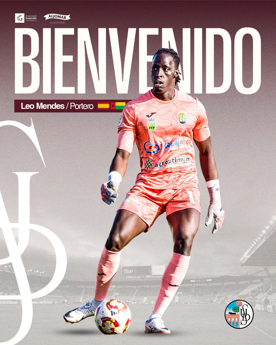 ✍🏻|🅝🅤🅔🅥🅞 🅕🅘🅒🅗🅐🅙🅔💥

¡𝐋𝐞𝐨 𝐌𝐞𝐧𝐝𝐞𝐬 se une al Salamanca UDS para la temporada 2025/26!

Llega tras firmar una gran temporada en el CD Quintanar, donde brilló con una racha histórica de 861 minutos sin encajar gol. 

Reflejos, seguridad, liderazgo… y una