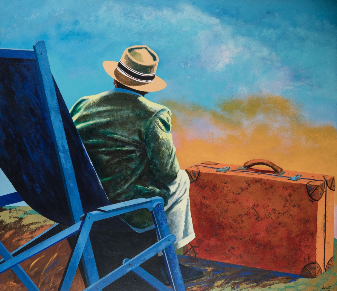 Invertir en Arte (@invertirenarte) on Twitter photo Madre mía, ¡qué locura!
De 26.000 euros a 60.000 sube en <a href="/AnsorenaArte/">Ansorena Arte</a> este lienzo de Eduardo Úrculo, con su habitual personaje esperando de espaldas, con sombrero y maleta: El australiano, 1991 (O/L, 130 x 162 cm).
Me cuesta entenderlo...
arsmagazine.com/jesus-rafael-s… Madre mía, ¡qué locura!
De 26.000 euros a 60.000 sube en <a href="/AnsorenaArte/">Ansorena Arte</a> este lienzo de Eduardo Úrculo, con su habitual personaje esperando de espaldas, con sombrero y maleta: El australiano, 1991 (O/L, 130 x 162 cm).
Me cuesta entenderlo...
arsmagazine.com/jesus-rafael-s…