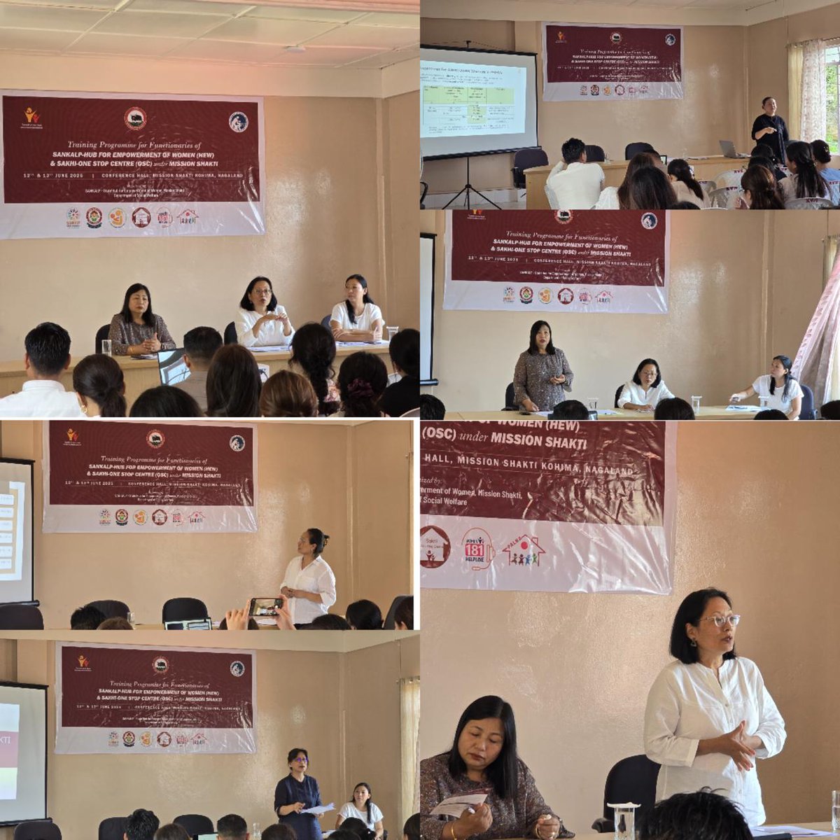 nld_shew's tweet photo. A two- day training for District Functionaries of the Sankalp- HEW and Sakhi- One Stop Centre was held on 12th &amp; 13th June 2025. The sessions were marked by meaningful engagement, productive exchanges, and a shared commitment to advancing the cause of women’s empowerment. https://t.co/1T2gpPldPI