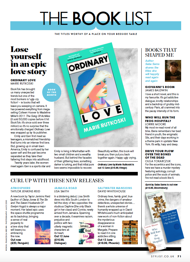 franabouttown (@franabouttown) on Twitter photo Dive into the bliss of @stylistmagazine's June books page featuring incredible stories from <a href="/marierutkoski/">Marie Rutkoski</a>, Lisa Smith, <a href="/reid12_taylor/">Taylor Jenkins Reid</a>, <a href="/SamsSaba/">Saba Sams</a> and <a href="/d_whitehouse/">David Whitehouse</a>.
Plus the best book - Drive Your Plow Over The Bones Of The Dead recommended too... Dive into the bliss of @stylistmagazine's June books page featuring incredible stories from <a href="/marierutkoski/">Marie Rutkoski</a>, Lisa Smith, <a href="/reid12_taylor/">Taylor Jenkins Reid</a>, <a href="/SamsSaba/">Saba Sams</a> and <a href="/d_whitehouse/">David Whitehouse</a>.
Plus the best book - Drive Your Plow Over The Bones Of The Dead recommended too...