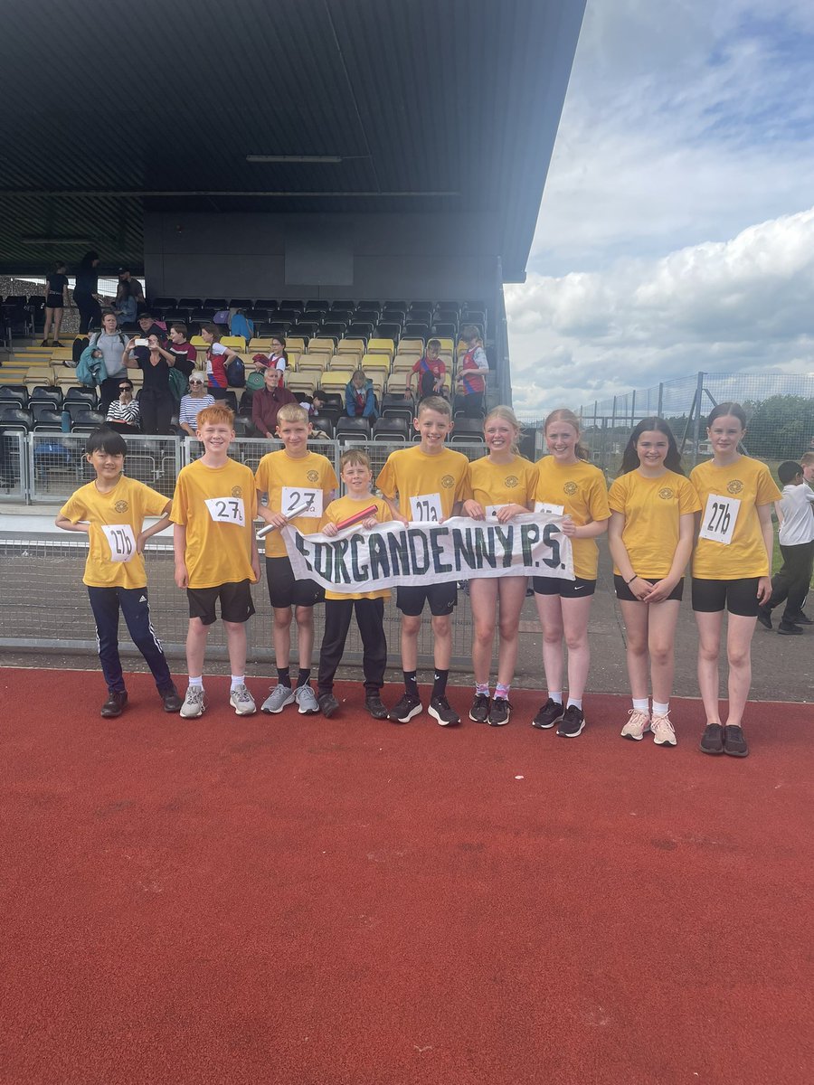 Forgandenny Primary (@forgandennyps) on Twitter photo Congratulations to one of our relay teams claiming first place in the final🥇 Amazing result. 🎉
A massive thank you to <a href="/MissWarrenPE1/">MissWarrenPE</a> for all her training leading up to County Sports and to Miss Melville for looking after everyone today.
⭐ Well done everyone ⭐ Congratulations to one of our relay teams claiming first place in the final🥇 Amazing result. 🎉
A massive thank you to <a href="/MissWarrenPE1/">MissWarrenPE</a> for all her training leading up to County Sports and to Miss Melville for looking after everyone today.
⭐ Well done everyone ⭐