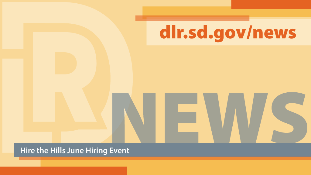 The Rapid City Job Service is hosting its “Hire the Hills” hiring event on Wednesday, June 25, from Noon to 2:00 p.m. MDT at 2330 N. Maple Ave.

More information: bit.ly/4kMYw9C