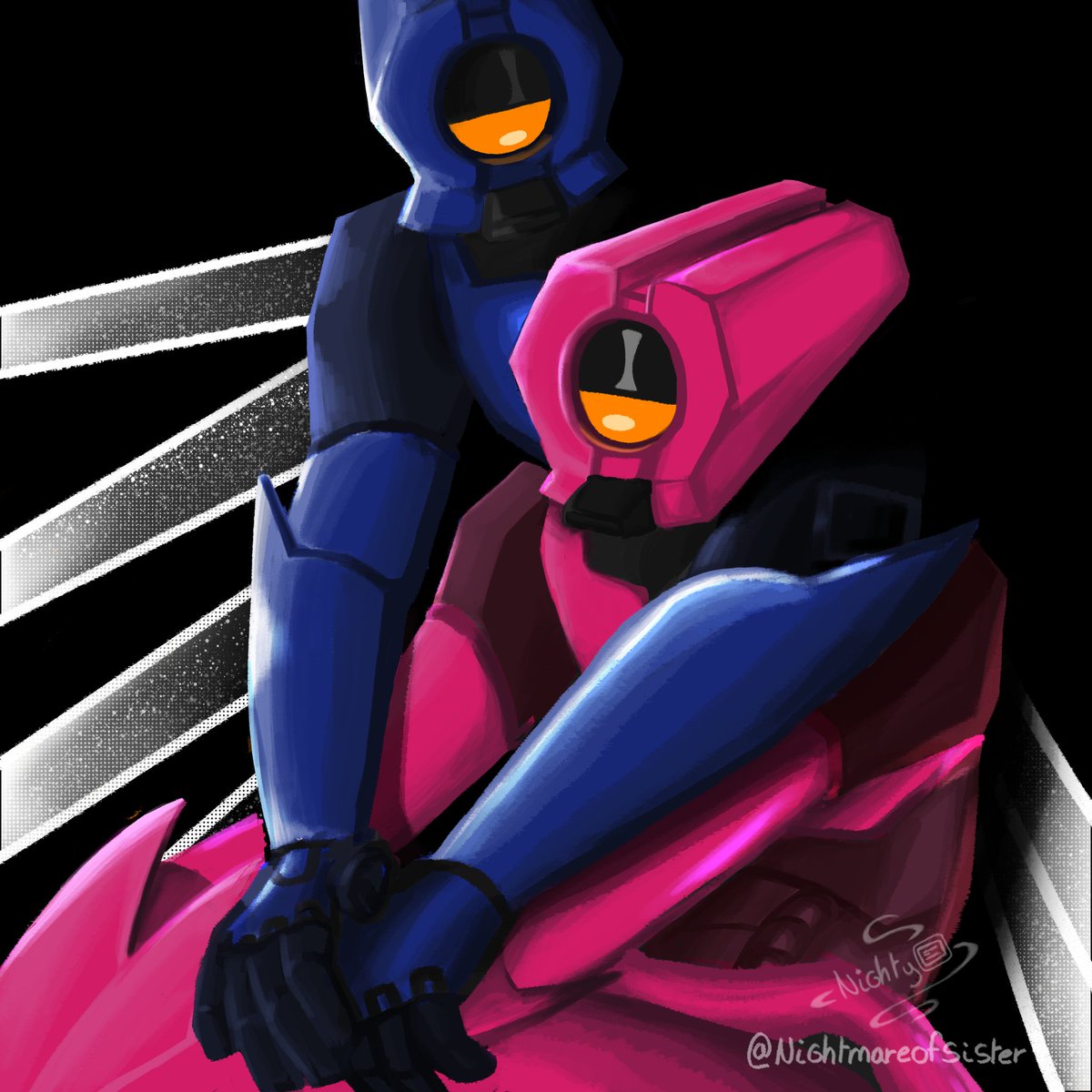 Nighty6437's tweet image. you know where to find me
and I know where to look.

#ultrakill #ULTRAKILL #fanart