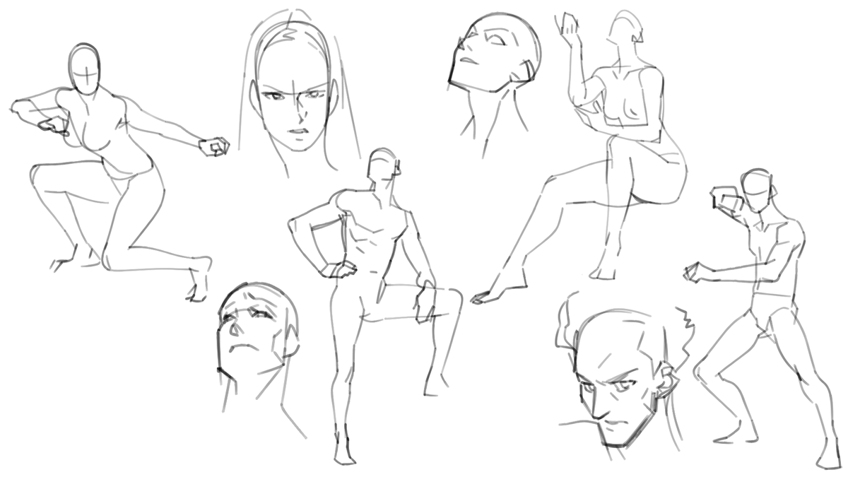 Some figure drawings and some boobas 🍈🍈