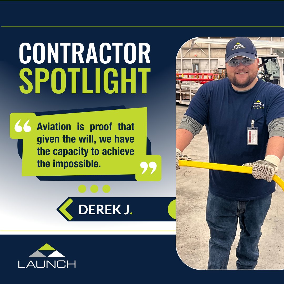 LAUNCHTWS's tweet photo. Today we’d like to spotlight another committed, hard-working individual. Thank you for all you do, Derek!
#GoWithLAUNCH #weleadwepartnerwecare #employeespotlight #employment #employeerecognition #staffing #contracttodirect #manufacturing #distrubution #industrial https://t.co/ks02Li40uN