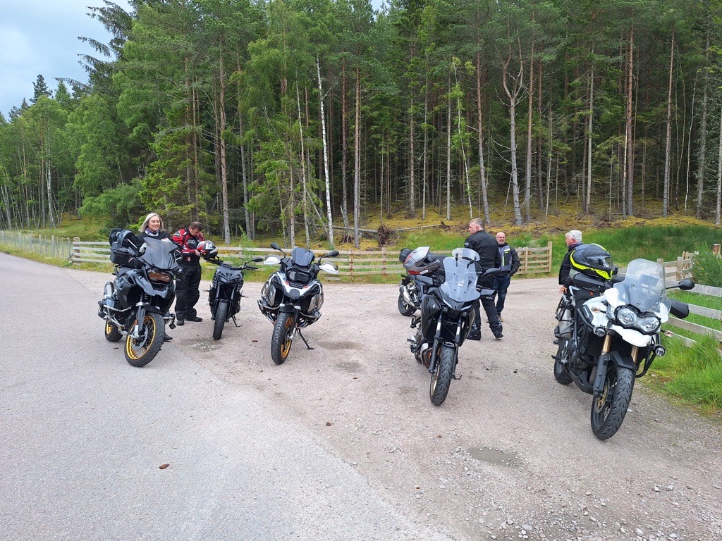 law_scotland's tweet image. Ewen Stewart, Head of Legal Support, led a short ride through Speyside at the weekend. Most enjoyable afternoon spent with old and new friends. #BecauseWeRideToo

(L-R) Suzy, Mick, Ewen Stewart, Mike, Ewan, and Roddy.

#MotorcyclingLawyers #TakeAnotherLook
