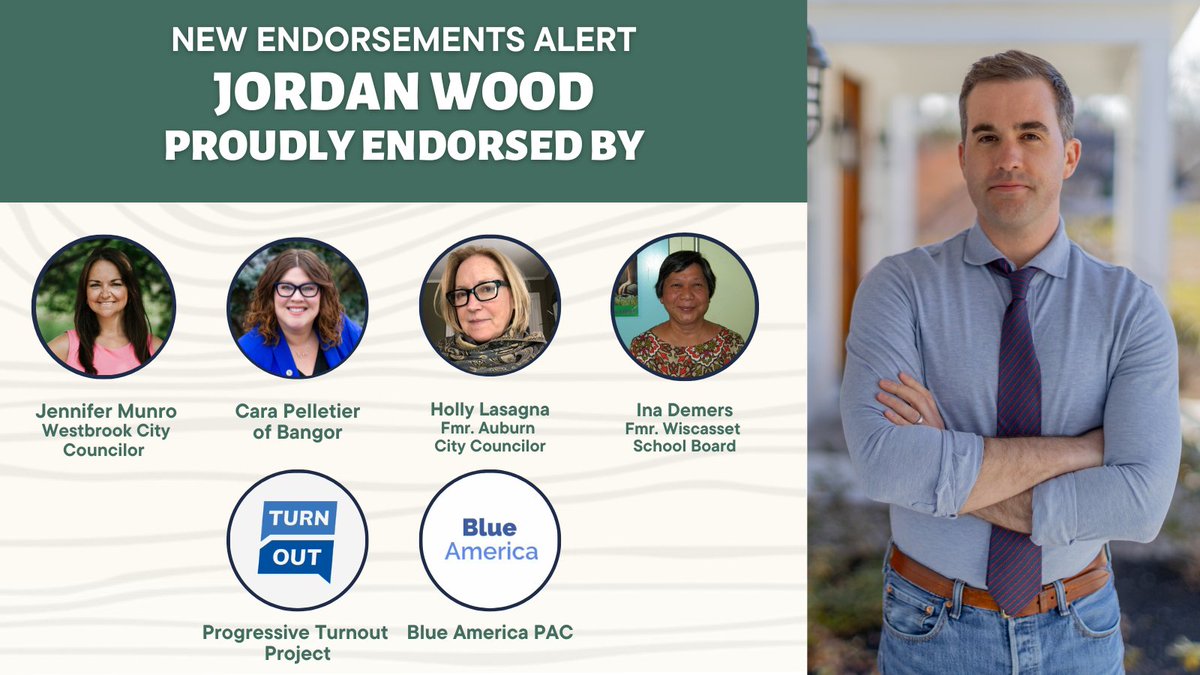 The status quo in Washington isn't working for Mainers. I'm honored to have the support of these leaders who are doing the work across our state to lower costs and protect Maine for generations to come.