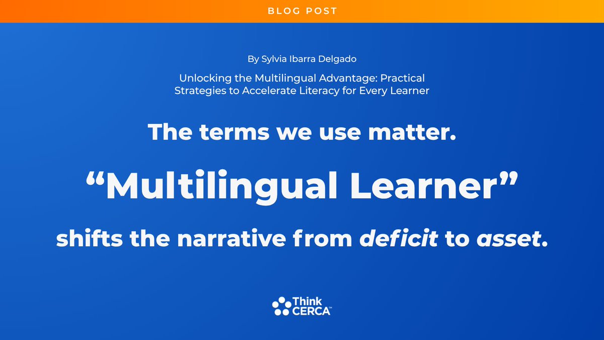 Asset-based. Rigorous. Inclusive.
Read how ThinkCERCA empowers multilingual learners:
📖 hubs.ly/Q03s5cgN0