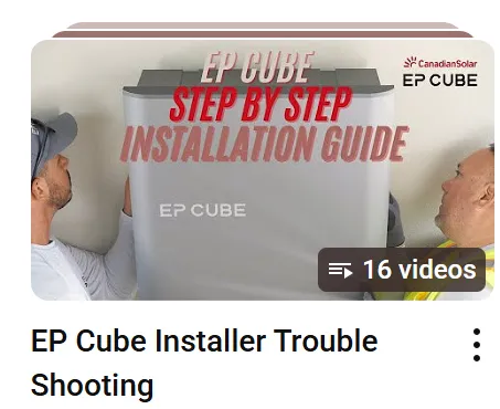 EPCube's tweet image. Check out our full Troubleshooting Series — 16 episodes of real-world solutions to real-world challenges.
👉 Which episode helped you the most? Tell us in the comments!
📺 Watch the full playlist:
youtube.com/playlist?list=…
#EPCube #SolarInstallers #TroubleshootingTips