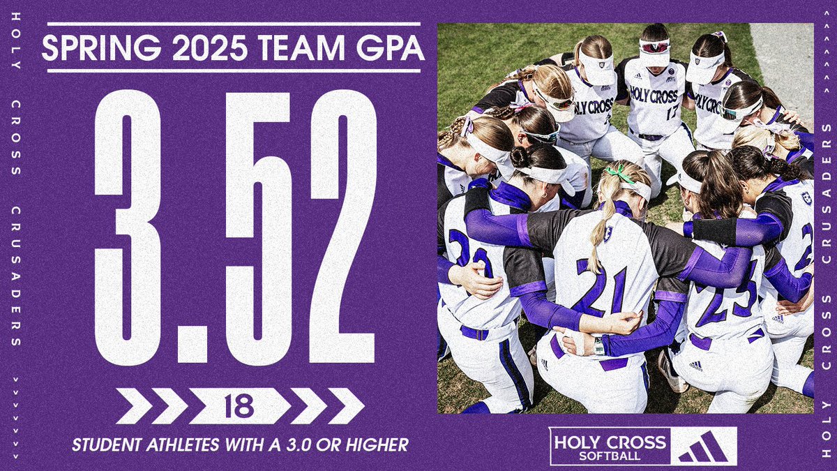 🥎 This semester was a grand slam 📚!

#GoCrossGo | <a href="/GoHolyCross/">Holy Cross Athletics</a> | <a href="/PatriotLeague/">Patriot League</a>