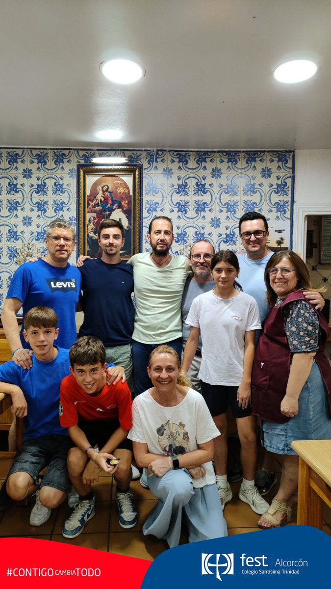 Continuamos con nuestra actividad de aprendizaje y servicio en el comedor del Ave María, una experiencia que nos enriquece como personas y como comunidad. 
#AprendizajeYServicio #Solidaridad #ComedorAveMaria
#ContigoCambiaTodo #somosfest <a href="/centrosfest/">Fundación Educativa Santísima Trinidad</a>