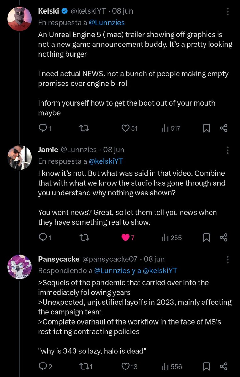 Halo doesn't need to get rid of Sprint, to have only tacticool aesthetics, to get all current devs fired.

It needs a competent publisher, a constructive fanbase that can actually build a community, and a little bit of luck in the face of the sociocultural landscape.