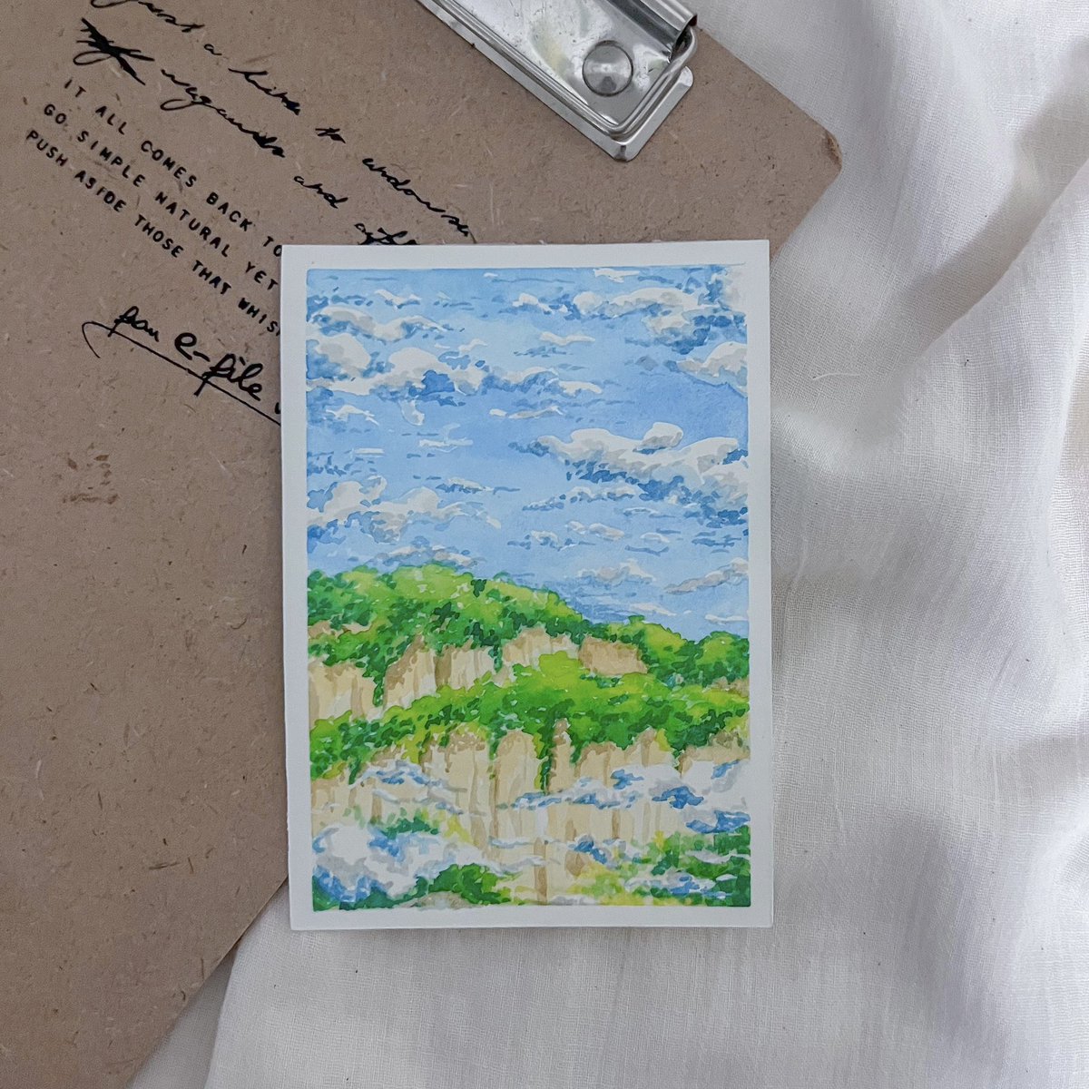 — 🌳🌿 greens •

#Fhamoncms 
#watercolor