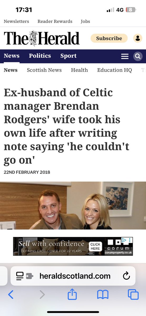 Nice to receive a message of congratulations on your wedding from a guy who got divorced after he pumped a work colleague 

A club like no other