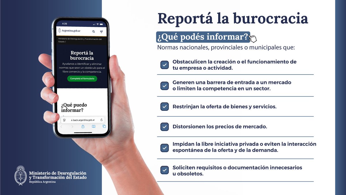 Ministerio de Desregulación tweet media