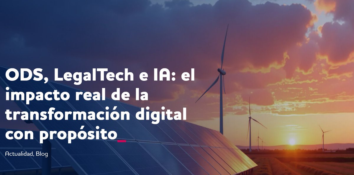 𝗣𝘂𝗲𝗱𝗲 𝘂𝗻𝗮 𝘁𝗲𝗰𝗻𝗼𝗹𝗼𝗴í𝗮 𝘁𝗲𝗻𝗲𝗿 𝗽𝗿𝗼𝗽𝗼́𝘀𝗶𝘁𝗼? ¿𝗬 𝘀𝗶 𝗮𝗱𝗲𝗺𝗮́𝘀 𝗽𝘂𝗱𝗶𝗲𝗿𝗮 𝗰𝗼𝗻𝘁𝗿𝗶𝗯𝘂𝗶𝗿 𝗮 𝗹𝗼𝘀 𝗢𝗯𝗷𝗲𝘁𝗶𝘃𝗼𝘀 𝗱𝗲 𝗗𝗲𝘀𝗮𝗿𝗿𝗼𝗹𝗹𝗼 𝗦𝗼𝘀𝘁𝗲𝗻𝗶𝗯𝗹𝗲? Compartimos aquí por si a alguien le sirve para mirar más allá del código: