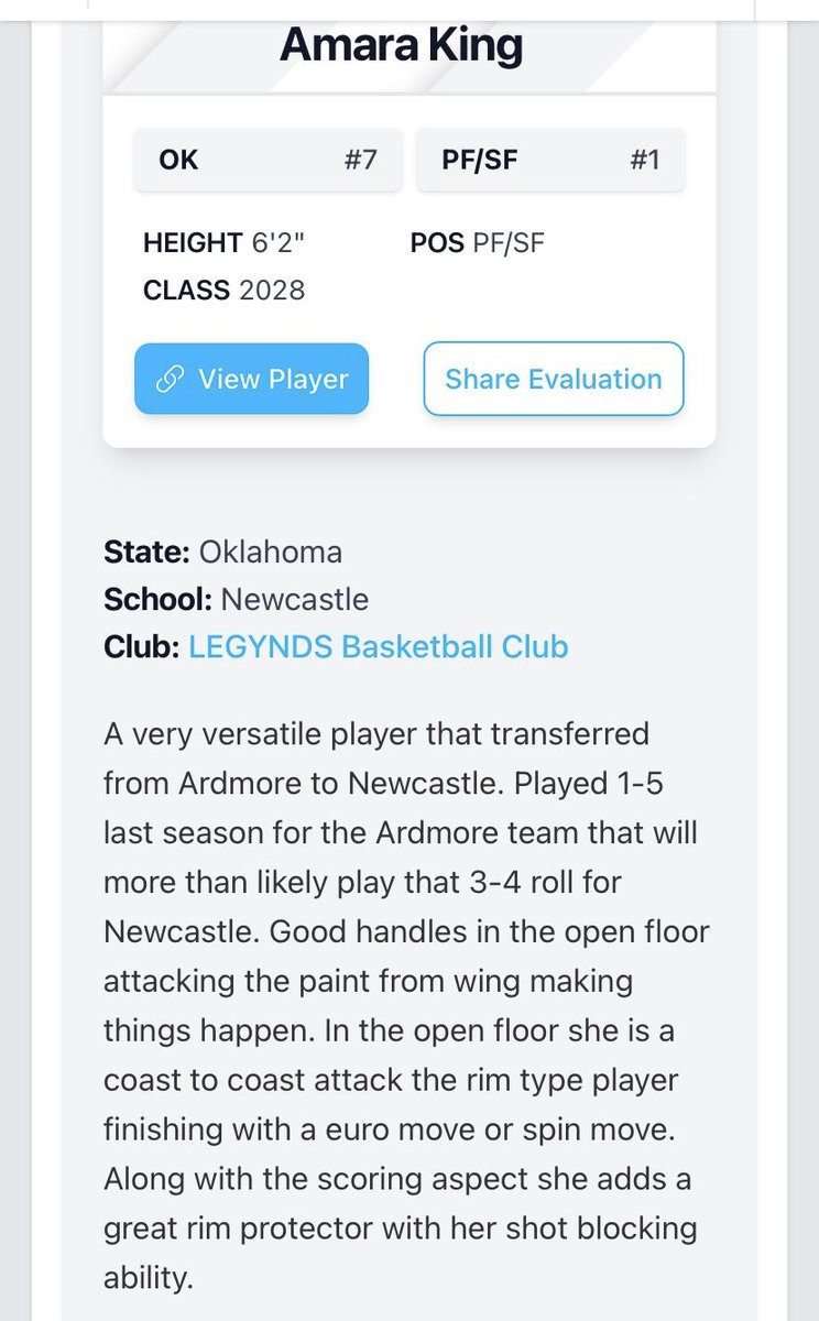 Amara King (@amaraking21) on Twitter photo Thank you <a href="/coachjvick1/">Coachjvick (new)</a> looking forward to next season with the Lady Newcastle Racers 🏁💙‼️#OnlyTheBeginning #BeLeGYndary <a href="/PGHOklahoma/">Prep Girls Hoops Oklahoma</a> <a href="/LEGYNDSWBB/">LEGYNDS Basketball Club WBB</a> <a href="/CoachJessieB/">Jessie Brown</a> <a href="/koachrogers2/">🐅🏀🏈🏃🏽♂️KOACHDUBB🏃🏽♂️🏈🏀🐅</a> <a href="/abovelinehoops/">Abovethelinehoops</a> <a href="/OBU_WBBall/">OBU Women’s Basketball</a> <a href="/OU_WBBall/">Oklahoma Basketball</a> Thank you <a href="/coachjvick1/">Coachjvick (new)</a> looking forward to next season with the Lady Newcastle Racers 🏁💙‼️#OnlyTheBeginning #BeLeGYndary <a href="/PGHOklahoma/">Prep Girls Hoops Oklahoma</a> <a href="/LEGYNDSWBB/">LEGYNDS Basketball Club WBB</a> <a href="/CoachJessieB/">Jessie Brown</a> <a href="/koachrogers2/">🐅🏀🏈🏃🏽♂️KOACHDUBB🏃🏽♂️🏈🏀🐅</a> <a href="/abovelinehoops/">Abovethelinehoops</a> <a href="/OBU_WBBall/">OBU Women’s Basketball</a> <a href="/OU_WBBall/">Oklahoma Basketball</a>