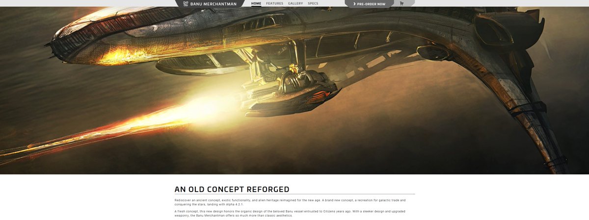 Vik_Karoff's tweet image. Holy shit, ok this is gonna be one badass redesign! Those cannons are massive...
@chonkrider sent with love ❤️
#StarCitizen