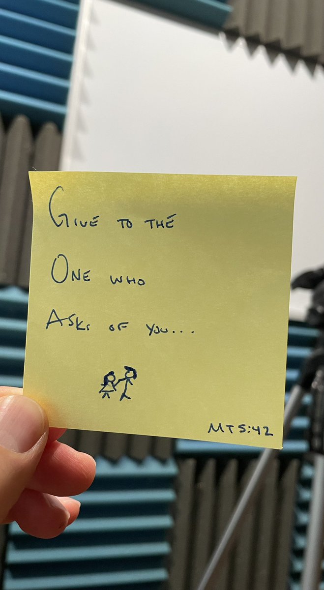 "Give to the one who asks of you . . ." (Mt 5:42) 

Reading this yesterday has made me a better father. Kids ask for a lot of little things during the day and it can get exhausting.