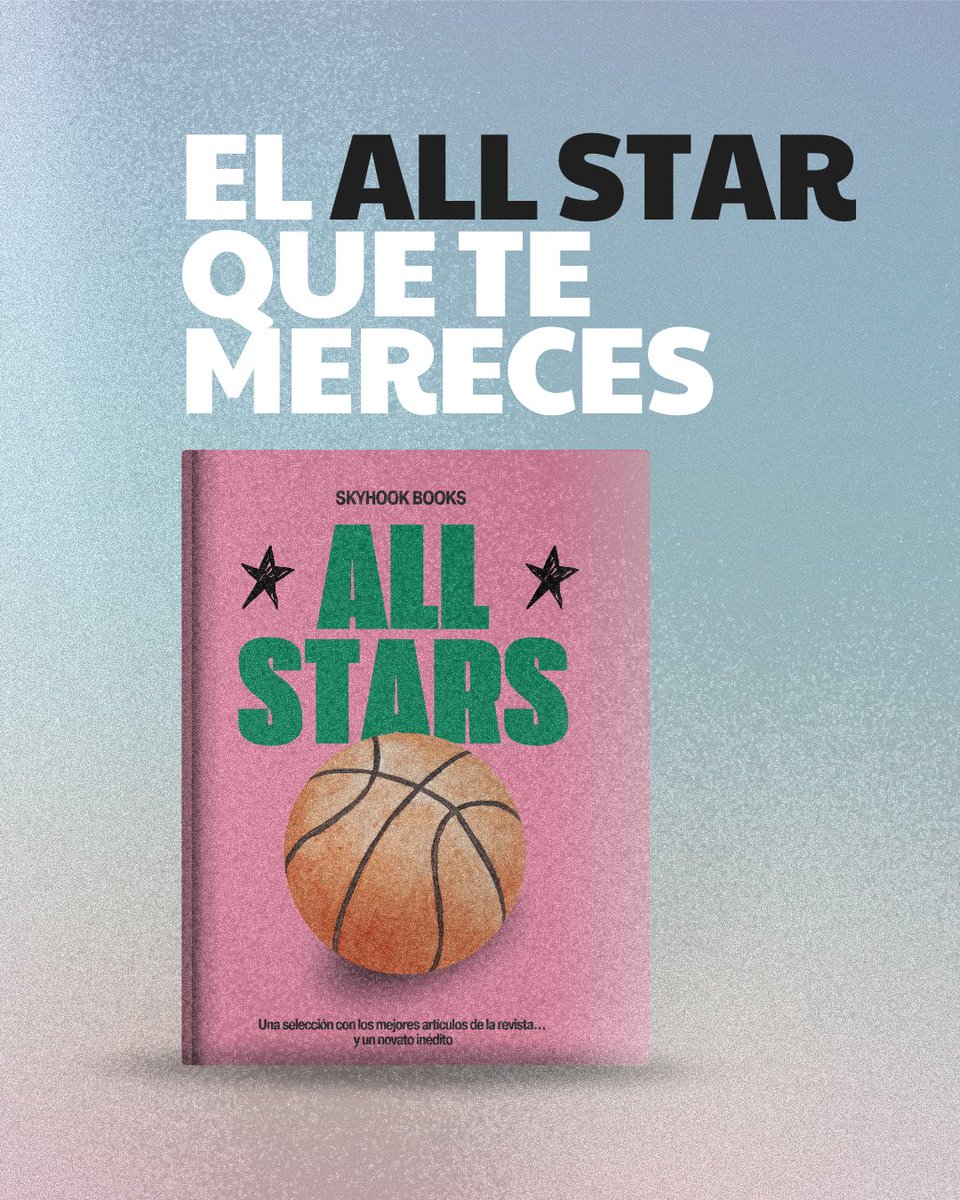 Presentamos `SKYHOOK All Stars´

⭐️Un libro recopilatorio con nuestros mejores artículos (y alguna sorpresa inédita)

🏀NBA clásica, baloncesto europeo, NCAA... En tapa dura para coleccionar, o blanda para llevártelo en la maleta estas vacaciones.

📚 amzn.to/3ZCSqjv