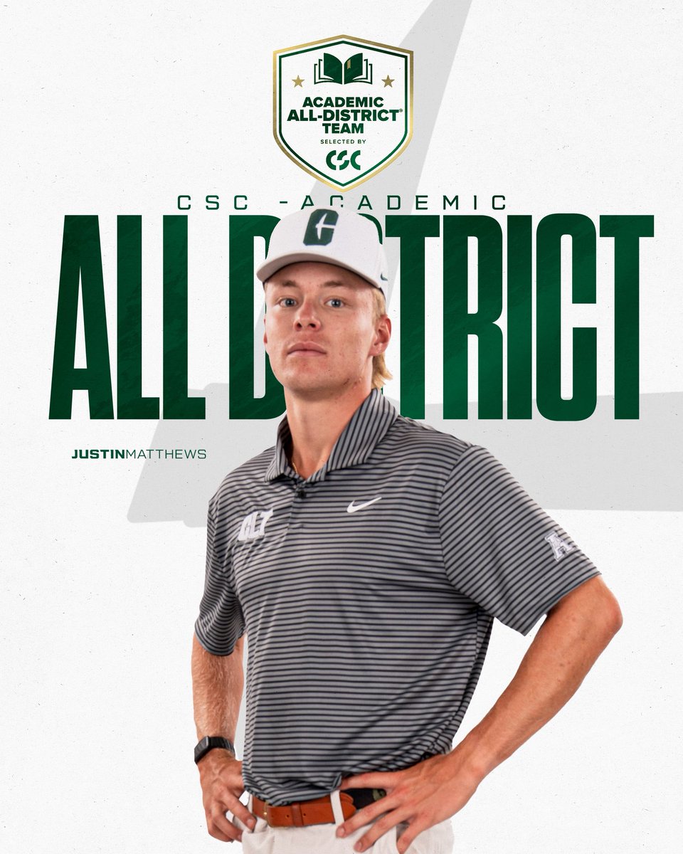 CharlotteMGolf's tweet image. ππππππππ πππ-ππππππππ πβ³οΈ
A great year in the classroom & on the course for Justin π€
#GoldStandard βοΈ