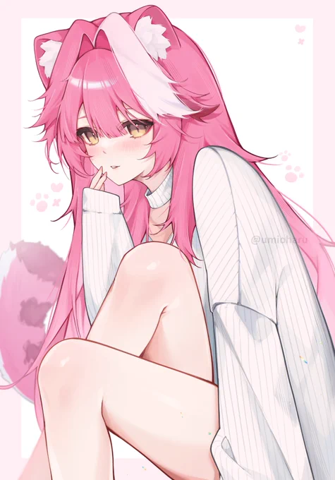 @umioharu: RT by @raorapanthera: raooo 🩷 ˎˊ˗ -#RaorArt