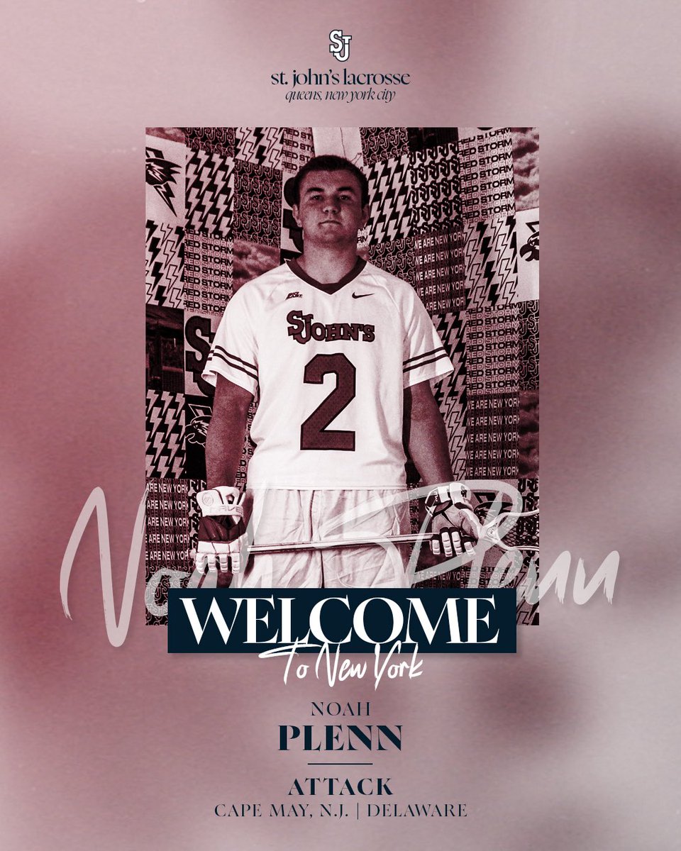 StJohnsLax's tweet image. ๐๐๐๐๐๐ โ๏ธ
Welcome to the squad @NoahPlenn ๐