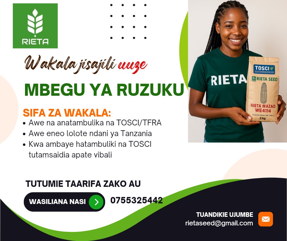 Rieta Seed Tanzania tweet media