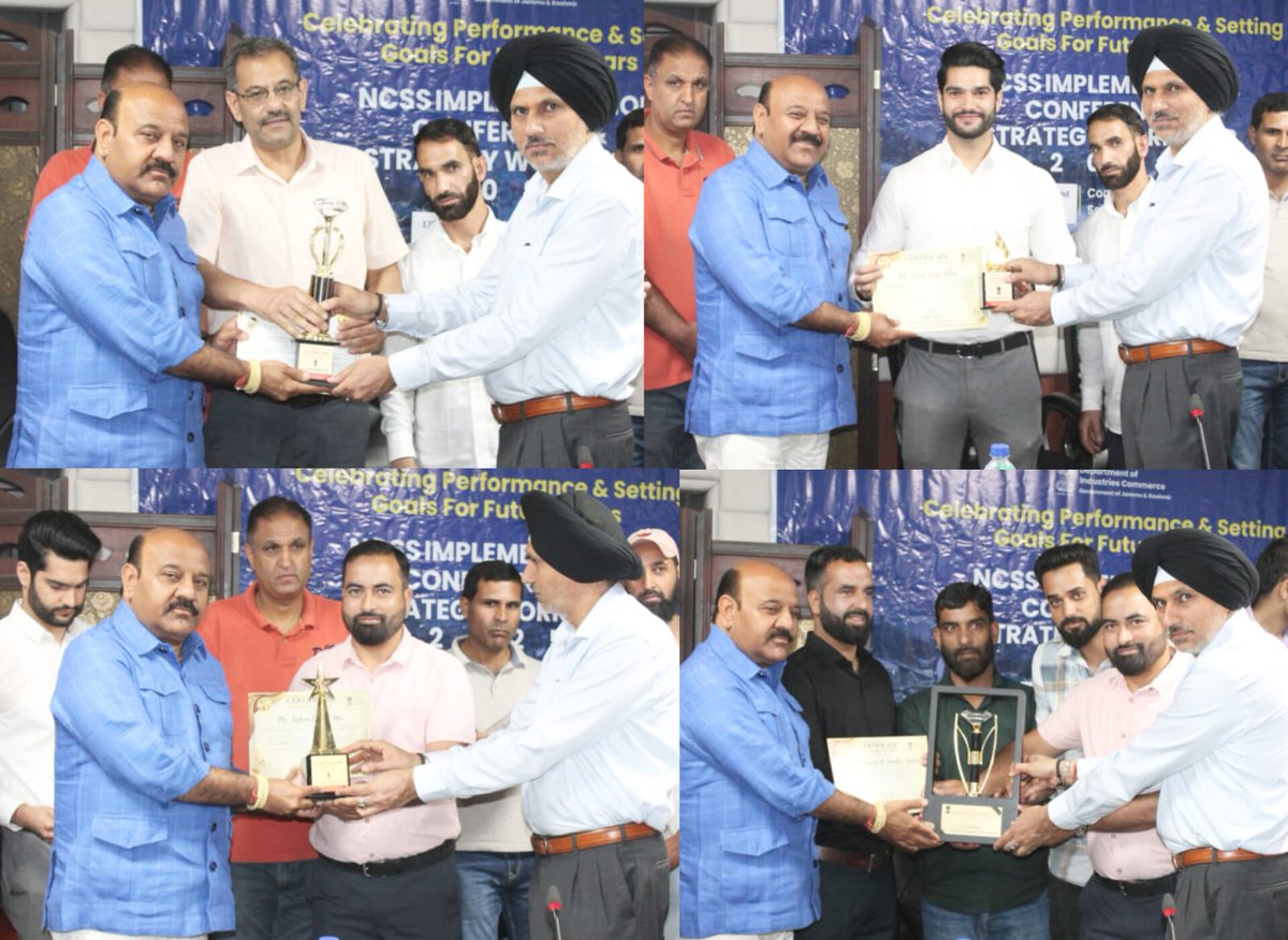 JK Media (@jkmediasocial) on Twitter photo Govt embarks on ambitious plans to establish J&K as emerging #Industrial #destination: Dy CM <a href="/Surinderch55/">Surinder Choudhary</a>
Addresses New Central Sector Scheme (NCSS) Implementation Conference, Strategy Workshop 2025
<a href="/diprjk/">Information & PR, J&K</a> Govt embarks on ambitious plans to establish J&K as emerging #Industrial #destination: Dy CM <a href="/Surinderch55/">Surinder Choudhary</a>
Addresses New Central Sector Scheme (NCSS) Implementation Conference, Strategy Workshop 2025
<a href="/diprjk/">Information & PR, J&K</a>