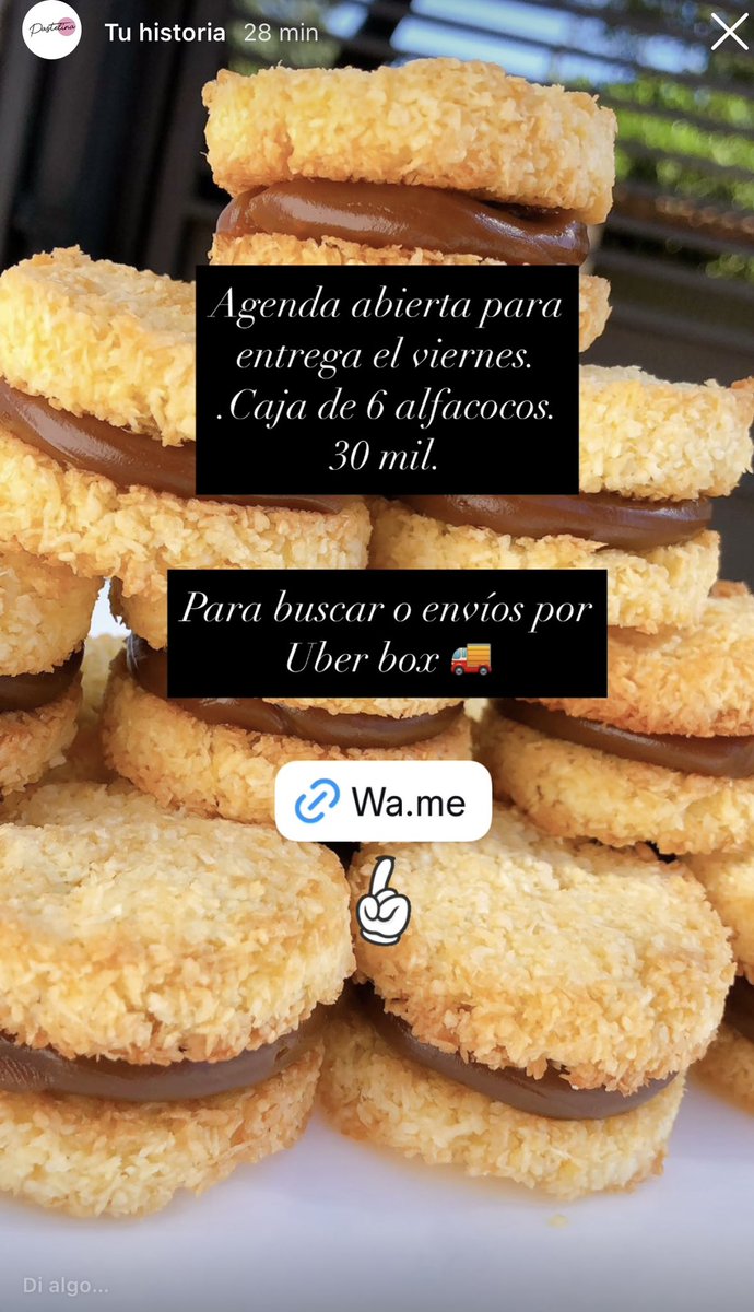 Holaaa! Pasen por Pastelinapy si quieren agendar 👩🏻‍🍳✨🥥