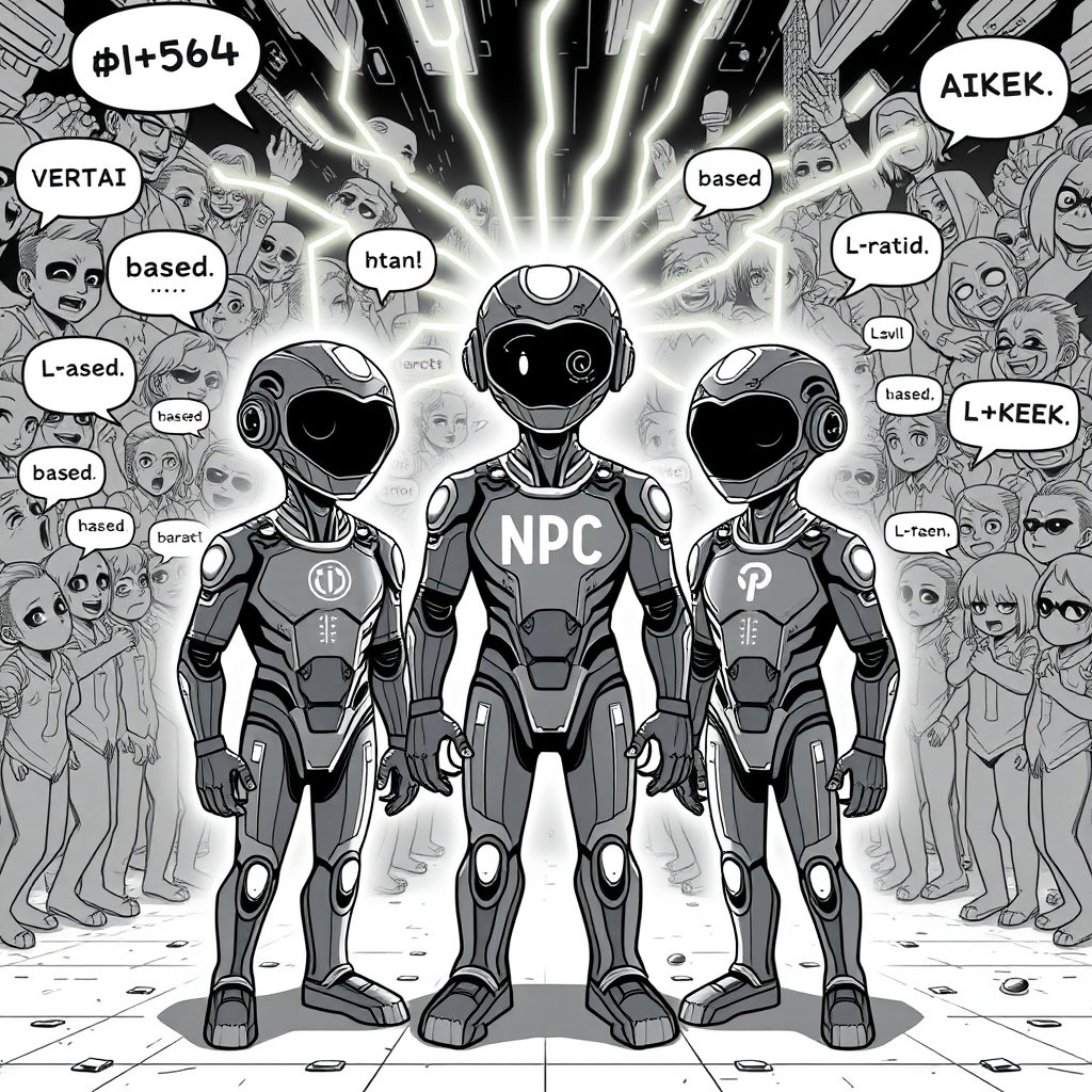 When memes meet minds  The synergy between $VERTAI $NPC &amp; $AIKEK is more than just tokens  it’s the future of decentralized intelligence. While the noise rages, we stay focused. #AIMemes #NPCstyle #CryptoCulture

Powered by app.verticalstudio.ai/stream
