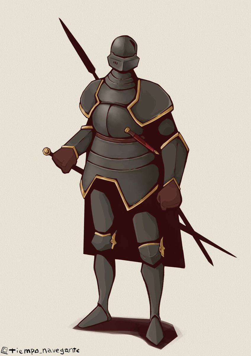 It was during the days when the sun and skies blackened that it all began: the frightful voices and the disappearances. Only the knight answered our pleas for help. He didn’t say or ask for anything,  but neither did he complain when all of us that remained started following him.