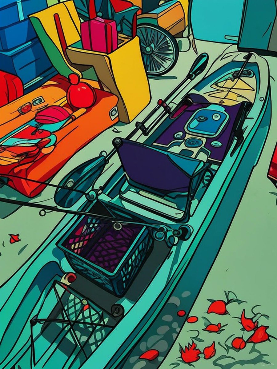 Unrelated softball news: Taking out the new fishing kayak this Friday! 🎣