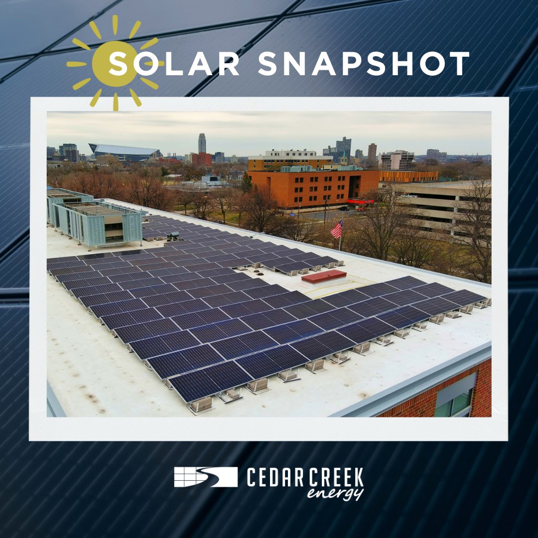 Solar Snapshot ☀️ 

Lutheran Social Services in St. Paul is now powered by the sun with their 210 kW DC solar installation! 
🏢 Industry: Non-Profit 
⚡ This installation will help them lower operational costs while furthering their mission of service and sustainability.