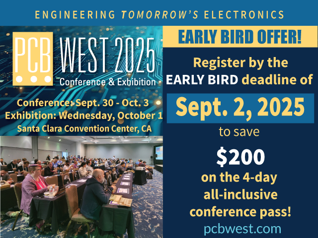 PCB West tweet media