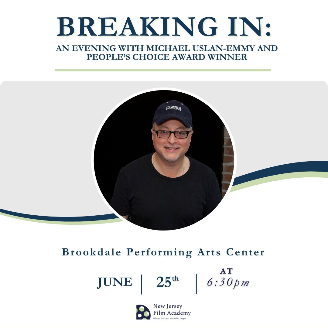 New Jersey Film Academy Presents:
Breaking In: Film Industry Lecture Series-Michael Uslan

📌  Wednesday, June 25
📌  6:30 p.m.
📌  Brookdale Community College Performing Arts Center
📌  Lincroft Campus- Parking lot 1 or 2

Learn More: go.brookdalecc.edu/michael-uslan