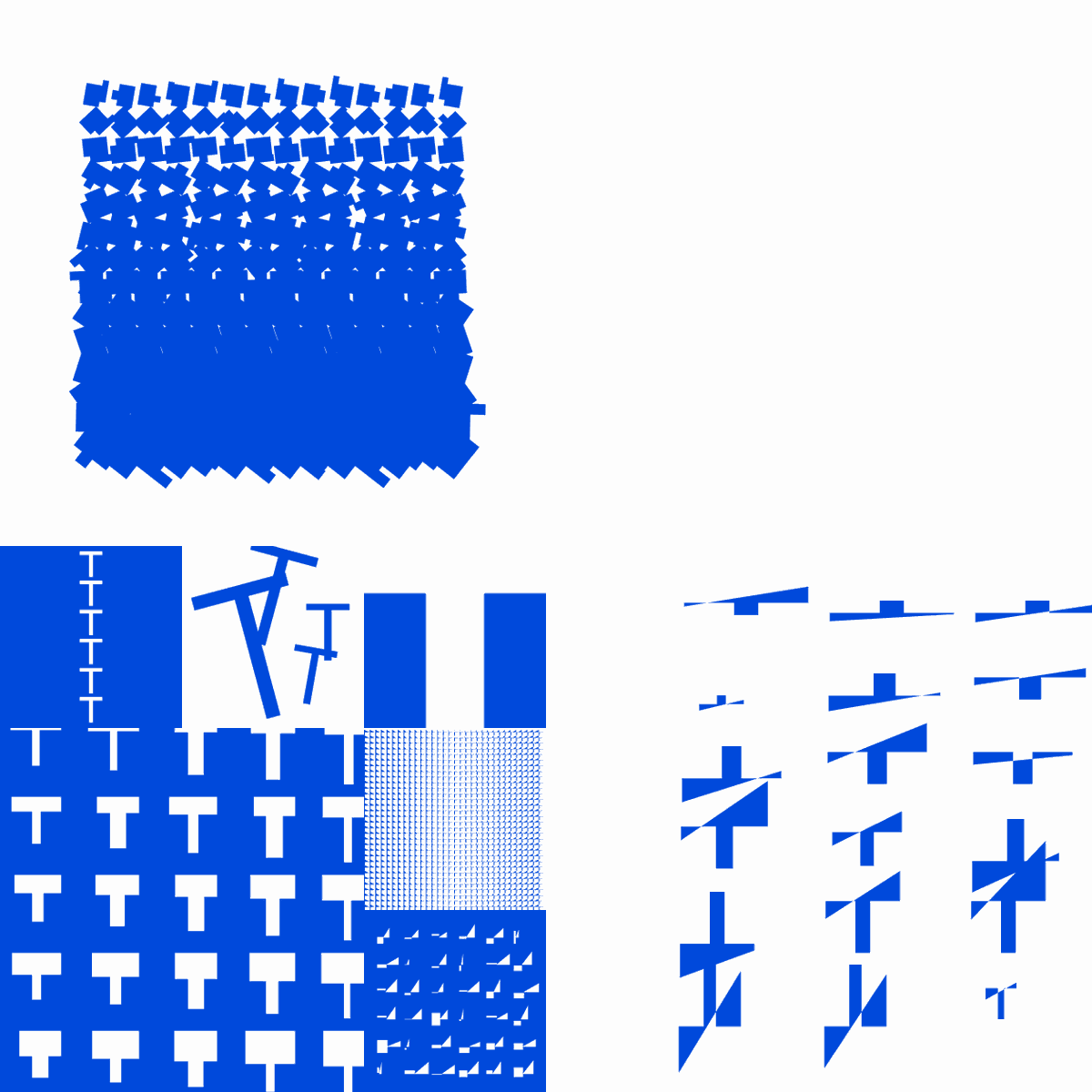 Some T for your Tuesday

Themes and Variations by Vera Molnár, in collaboration with <a href="/martingrasser/">martin grasser</a>