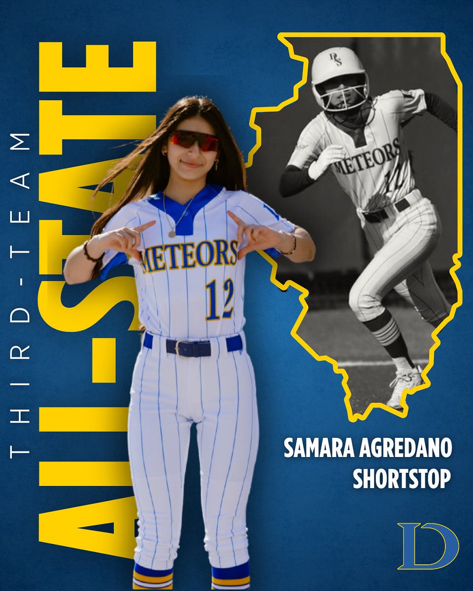 Congrats to Samara Agredano who was named to the ICA All-State Third Team for the second year in a row!👏🏼