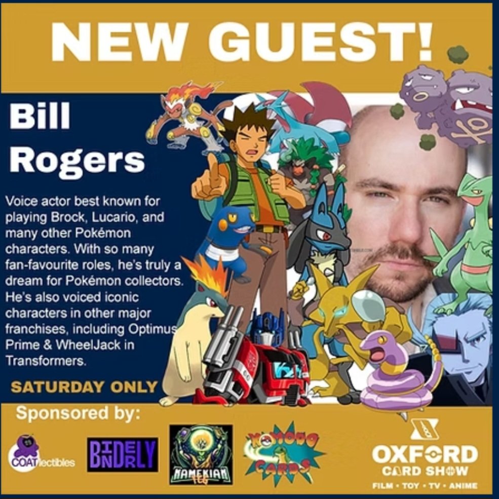 Excited to announce that I will be flying out to England for the #OxfordCardShow on Sat July 26.
Can't wait to meet all my fans in the UK!

Go to:
oxfordcardshow.com

for more info!