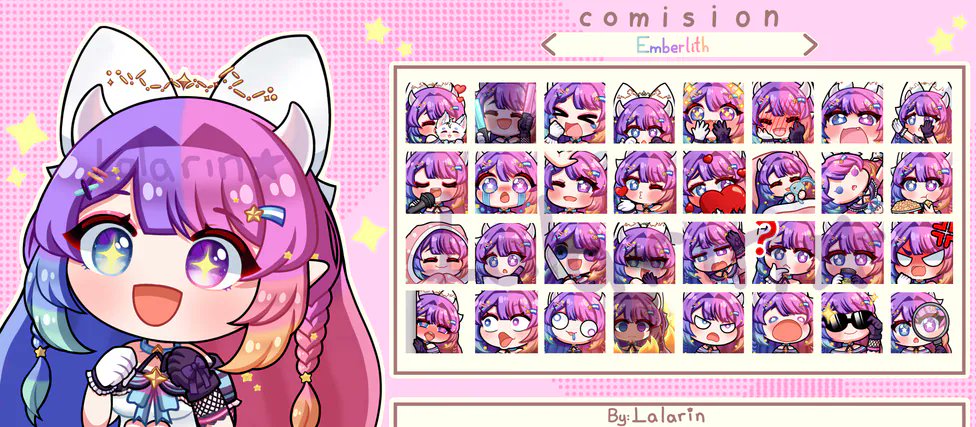 Leaniv_'s tweet photo. @BETREX_CRZ Yo tengo por el mes una promoción de 2usd cada emote por el momento, en mi Trello tengo mi wl y mis t.o.s^^tambien tengo emotes animados perO esos van desde los 20 usd para arriba https://t.co/oP5Qr66t5C