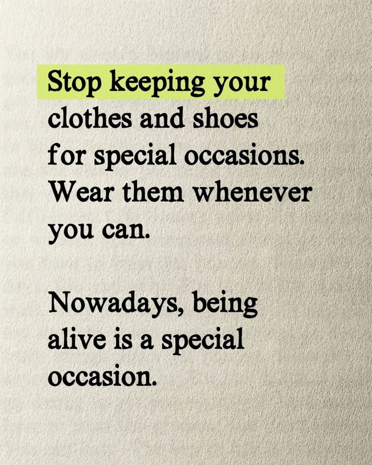 Here are 12 uncomfortable truths about life...

1.