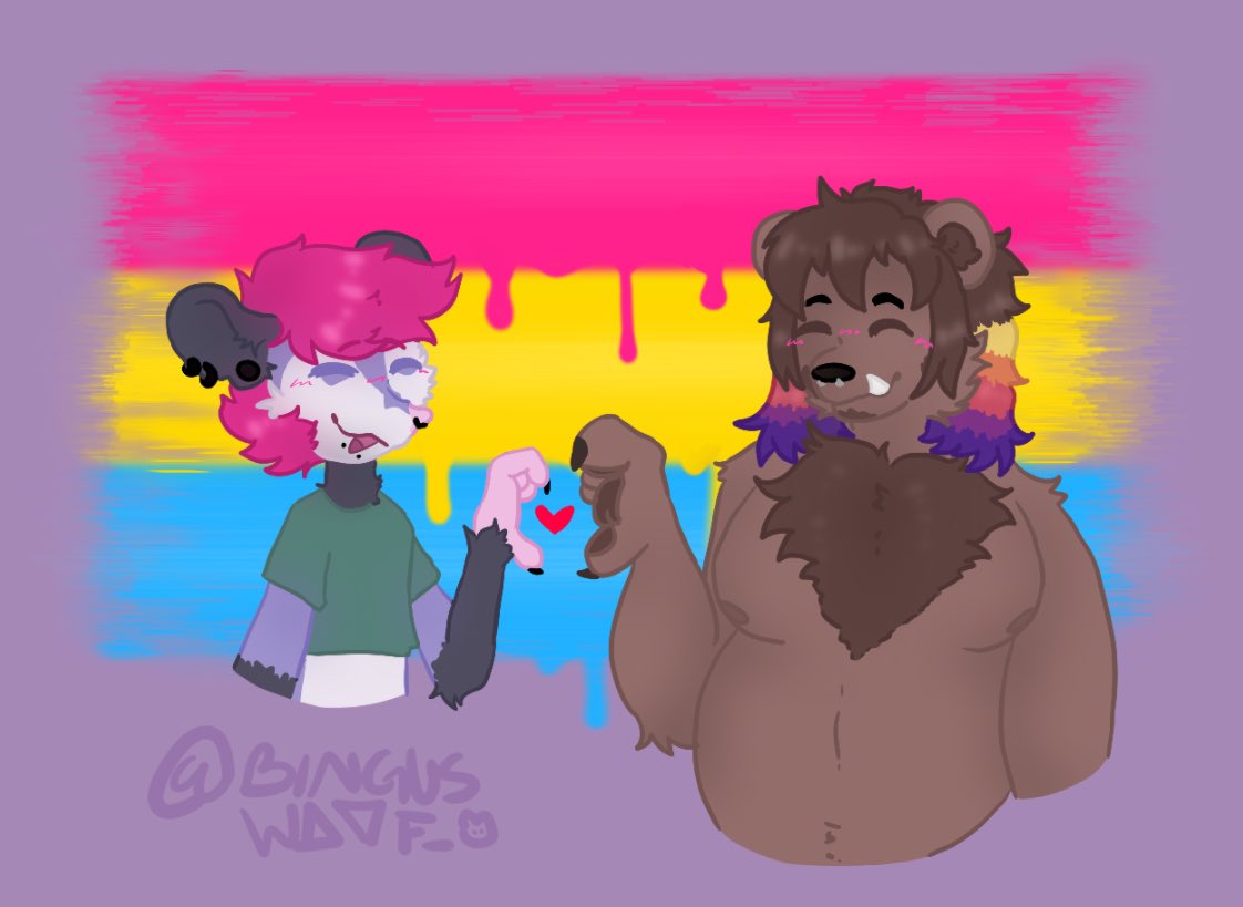 Manward J Bear🔜FWA (@pingadood) on Twitter photo Happy pride month!! Im so hapoy i got this piece with me and my partner <a href="/xxcandysatanxx/">🍭Candy Satan🍭🔜FWA</a>
🎨:binguswoof_ (Instagram)
#furry #PrideMonth #pan #furryart Happy pride month!! Im so hapoy i got this piece with me and my partner <a href="/xxcandysatanxx/">🍭Candy Satan🍭🔜FWA</a>
🎨:binguswoof_ (Instagram)
#furry #PrideMonth #pan #furryart