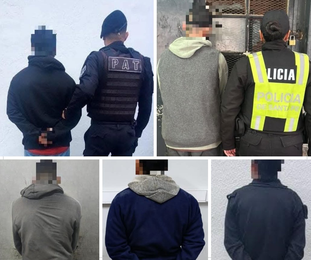Corbata911's tweet image. CINCO PERSONAS FUERON APREHENDIDAS EN DISTINTOS OPERATIVOS POLICIALES POR PRESENTAR REQUERIMIENTOS JUDICIALES

Las intervenciones fueron realizadas en las últimas horas en distintos barrios quienes detectaron a individuos con pedidos de captura y paradero