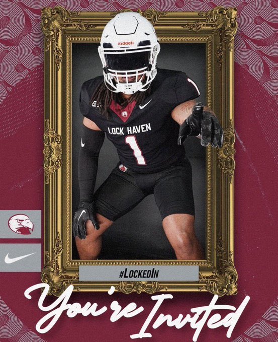 Greatly appreciate the camp invite from <a href="/Coach_Butter_/">Caleb Butterbaugh</a> !! Can’t wait to come down to <a href="/LHU_Football/">Lock Haven Football</a> and compete!