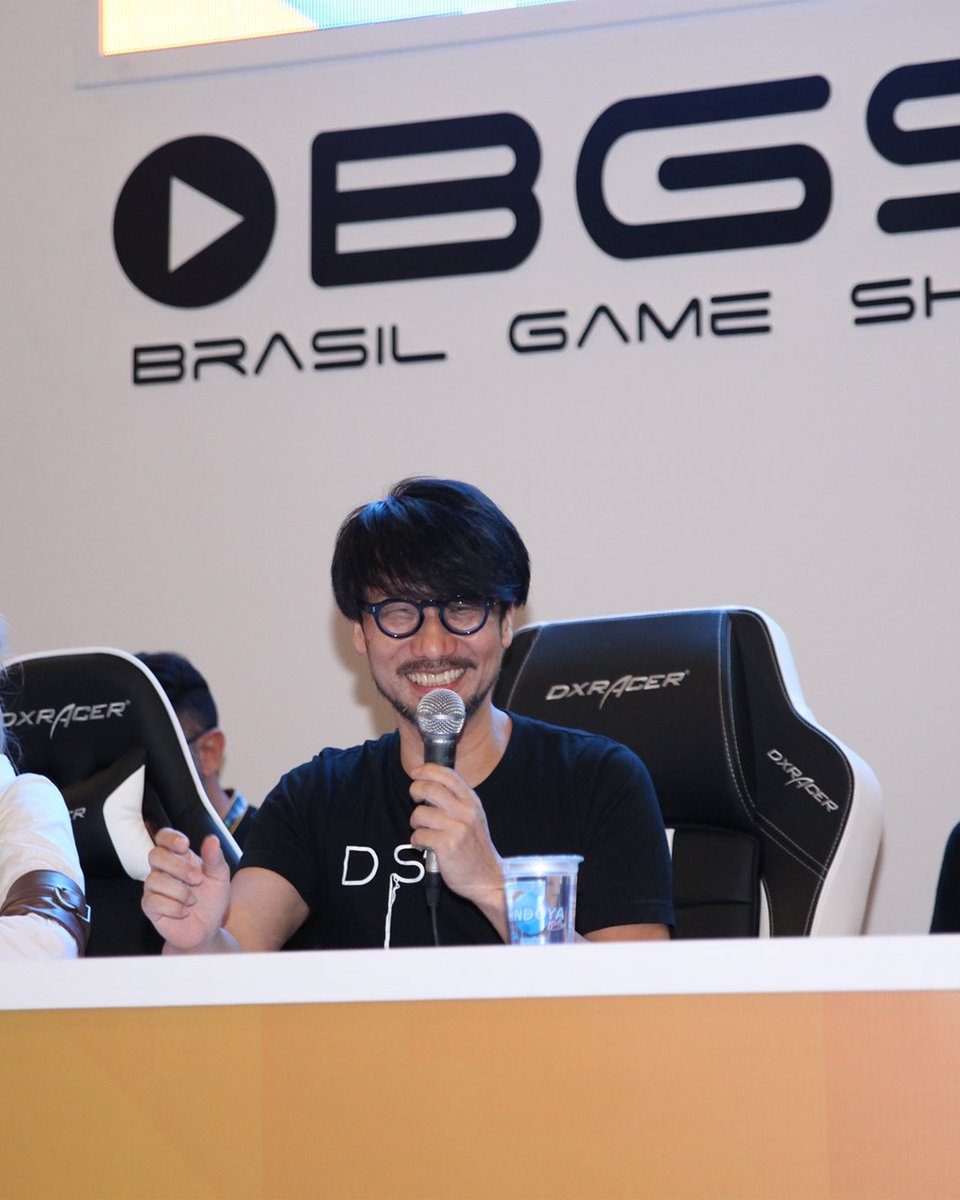 A ansiedade pra ver o Hideo Kojima na #BGS2025 tá enorme! 

Enquanto esse momento não chega, fomos lá em 2017 relembrar como foi a passagem dele por aqui! 🥹❤️